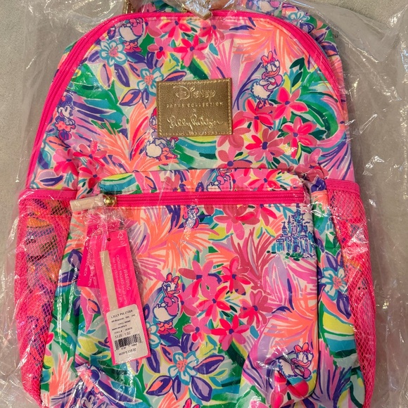 Lilly Pulitzer Handbags - Rare Lilly Pulitzer Backpack x Disney